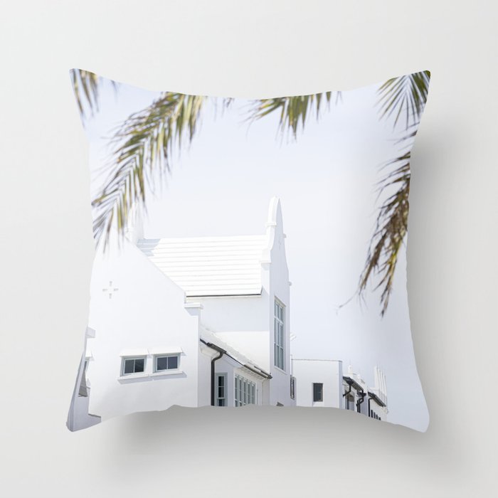 Alys Beach No. 4 x Florida Gulf Coast Photography Throw Pillow Gallery Image 6