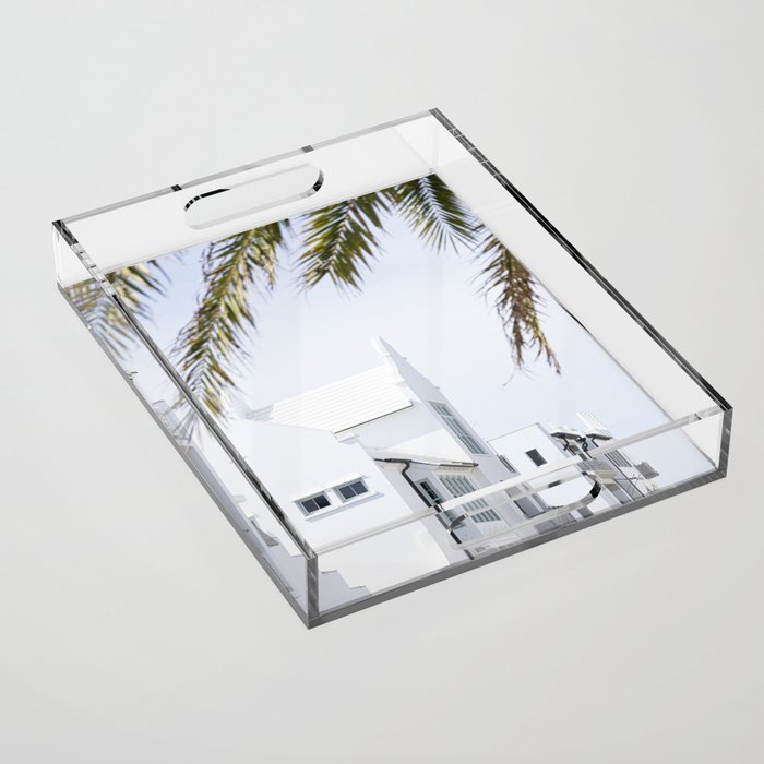 Alys Beach No. 4 x Florida Gulf Coast Photography Acrylic Tray Gallery Image 1