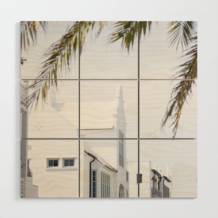 Alys Beach No. 4 x Florida Gulf Coast Photography Wood Wall Art Gallery Image 1