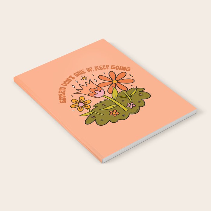 Scorpio Flower Notebook Gallery Image 1