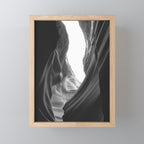ANTELOPE CANYON XXXVII / Arizona Desert Mini Art Print Gallery Image 1