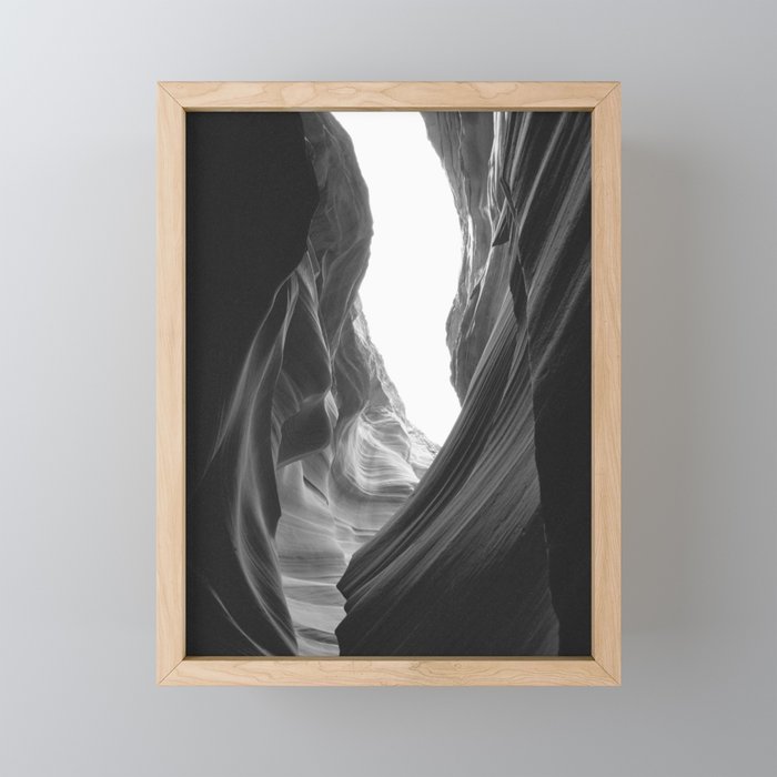 ANTELOPE CANYON XXXVII / Arizona Desert Mini Art Print Gallery Image 1