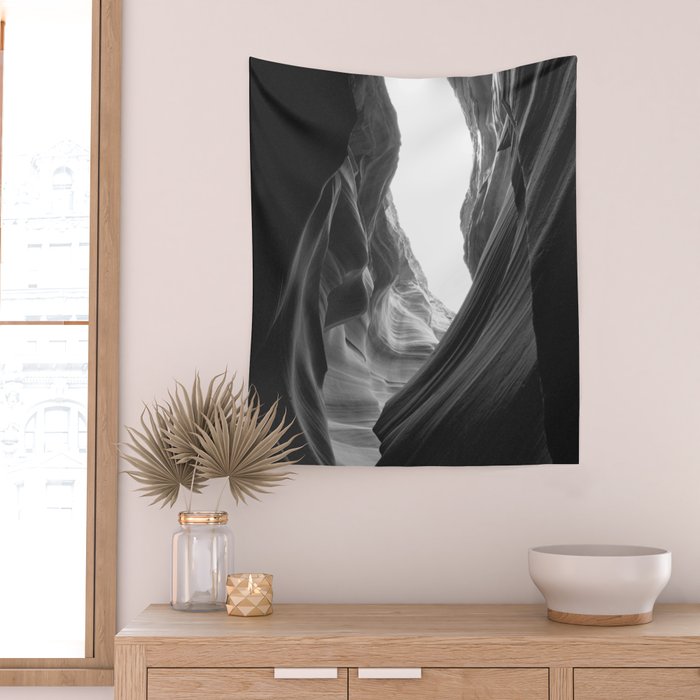 ANTELOPE CANYON XXXVII / Arizona Desert Wall Tapestry Gallery Image 2