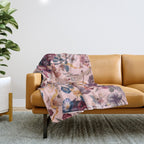 Mystic Blooms III Throw Blanket Gallery Image 1