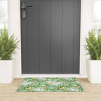 Birds on the leaves of the jungle Welcome Mat Gallery Image 3