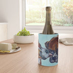 Kissing Boxers Dogs Portrait Wine Chiller Gallery Image 4