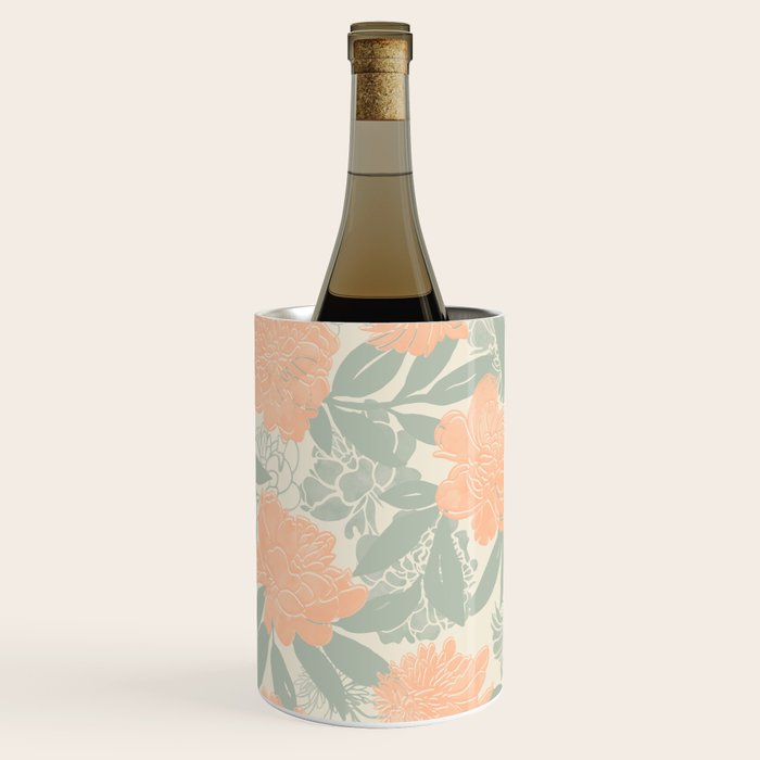 Modern floral blooms P3 Wine Chiller Gallery Image 2