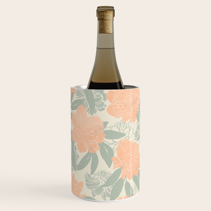 Modern floral blooms P3 Wine Chiller Gallery Image 1