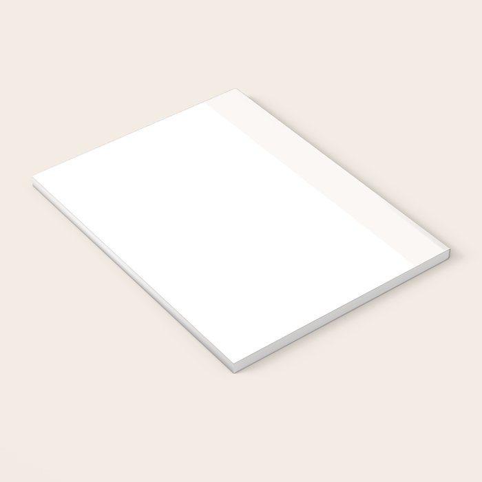 Minimal Abstract Matisse Monstera Pastel Sage Green 1/2 Notebook Gallery Image 3