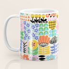 Folk Art Flowers Coffee Mug Gallery Image 3