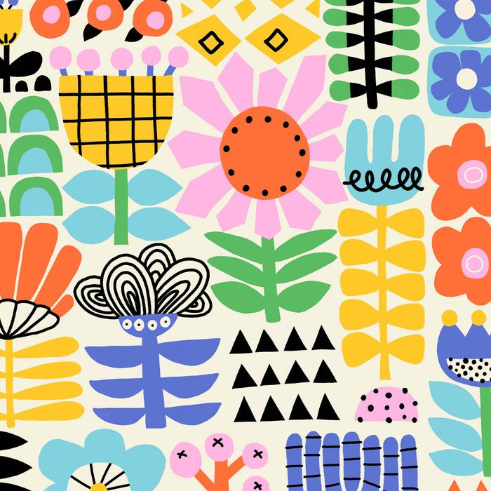 Folk Art Flowers Coffee Mug Gallery Image 2
