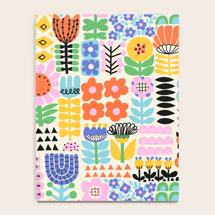 Folk Art Flowers Notebook Gallery Image 4