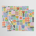 Folk Art Flowers Placemat Gallery Image 1
