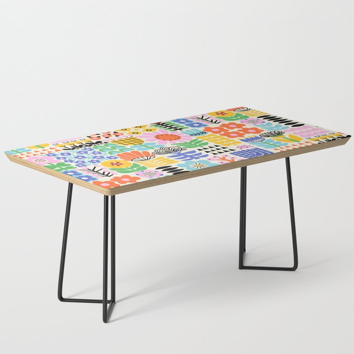 Folk Art Flowers Coffee Table Gallery Image 1