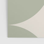 Bauhaus Mid Century Modern Geometric VII Earthy Green Poster Gallery Image 3