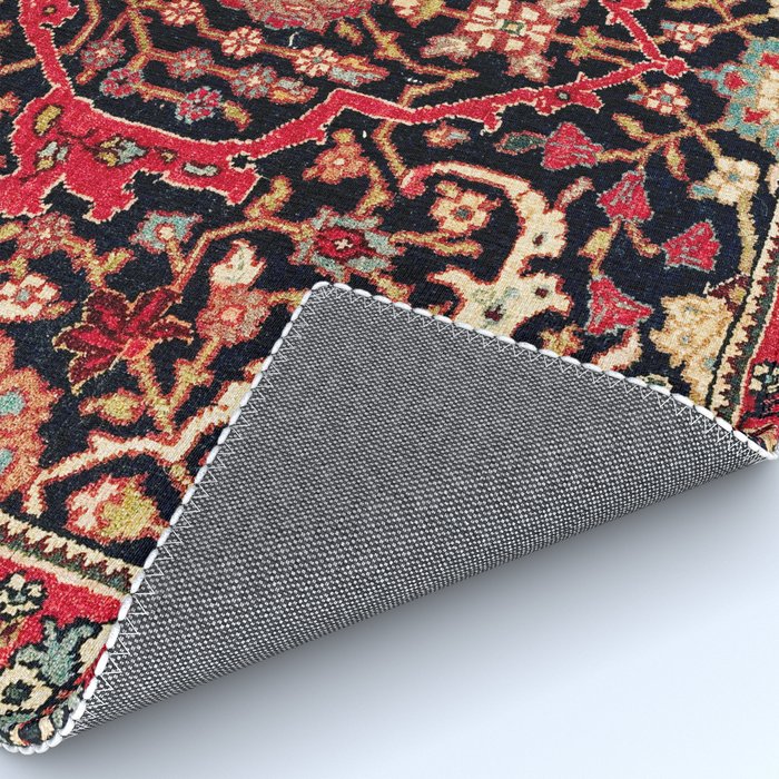 Bijar Poshti Kurdish Northwest Persian Rug Print Rug Gallery Image 4