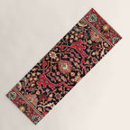Bijar Poshti Kurdish Northwest Persian Rug Print Yoga Mat Gallery Image 1