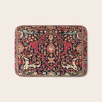 Bijar Poshti Kurdish Northwest Persian Rug Print Bath Mat Gallery Image 1