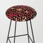 Bijar Poshti Kurdish Northwest Persian Rug Print Stool Gallery Image 2
