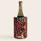 Bijar Poshti Kurdish Northwest Persian Rug Print Wine Chiller Gallery Image 3