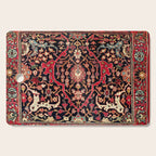 Bijar Poshti Kurdish Northwest Persian Rug Print Cutting Board Gallery Image 1