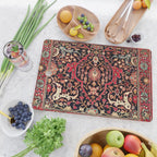 Bijar Poshti Kurdish Northwest Persian Rug Print Cutting Board Gallery Image 2