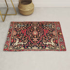 Bijar Poshti Kurdish Northwest Persian Rug Print Rug Gallery Image 1