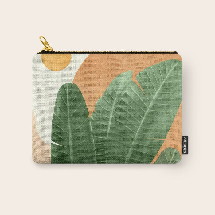 Banana Leaves Carry All Pouch Gallery Image 1