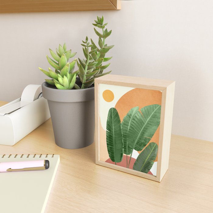 Banana Leaves Mini Art Print Gallery Image 2