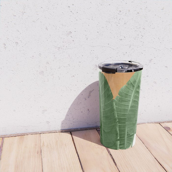 Banana Leaves Travel Mug Gallery Image 4