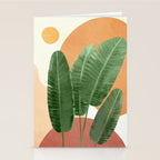 Banana Leaves Stationery Card Gallery Image 2
