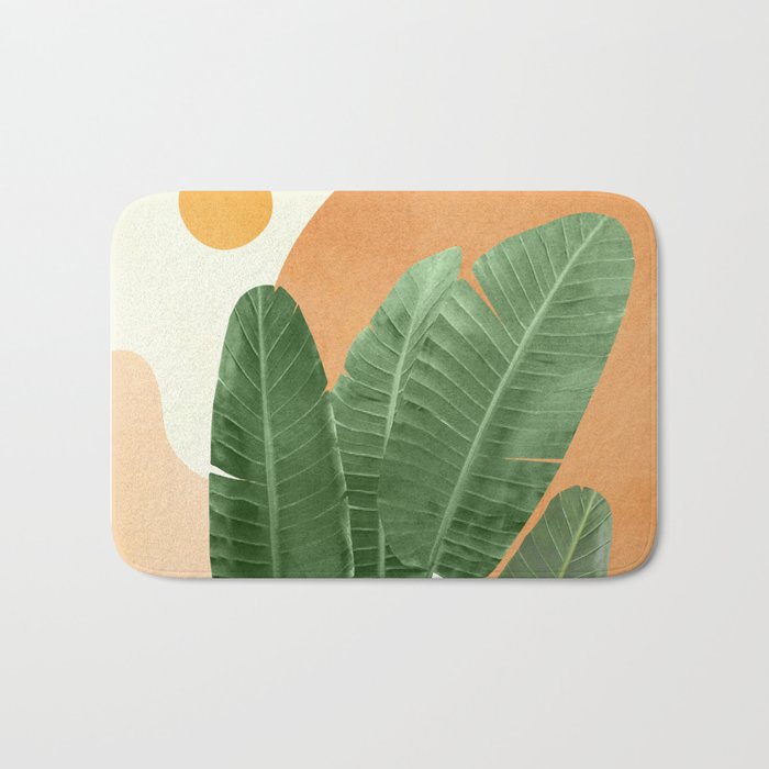 Banana Leaves Bath Mat Gallery Image 1