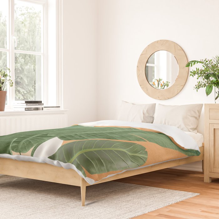 Banana Leaves Duvet Cover Gallery Image 2