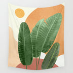 Banana Leaves Wall Tapestry Gallery Image 4