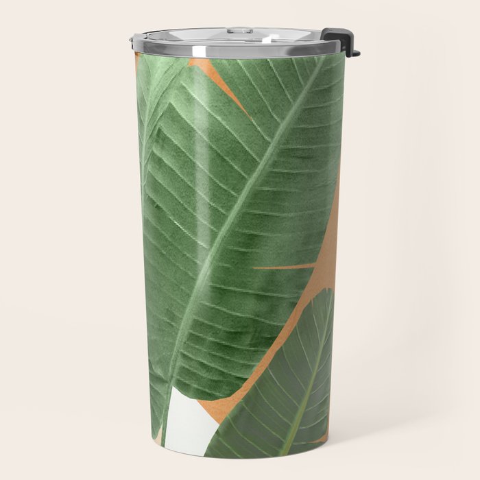 Banana Leaves Travel Mug Gallery Image 2