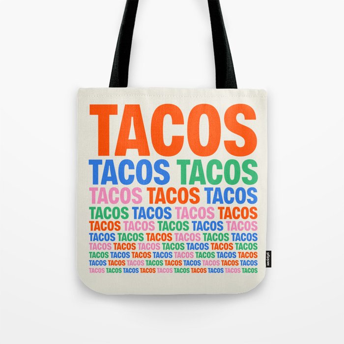 253 Tacos Tote Bag Gallery Image 1