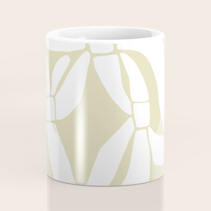 Abstract botanical pattern 01 Coffee Mug Gallery Image 4