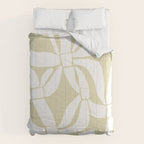 Abstract botanical pattern 01 Comforter Gallery Image 6