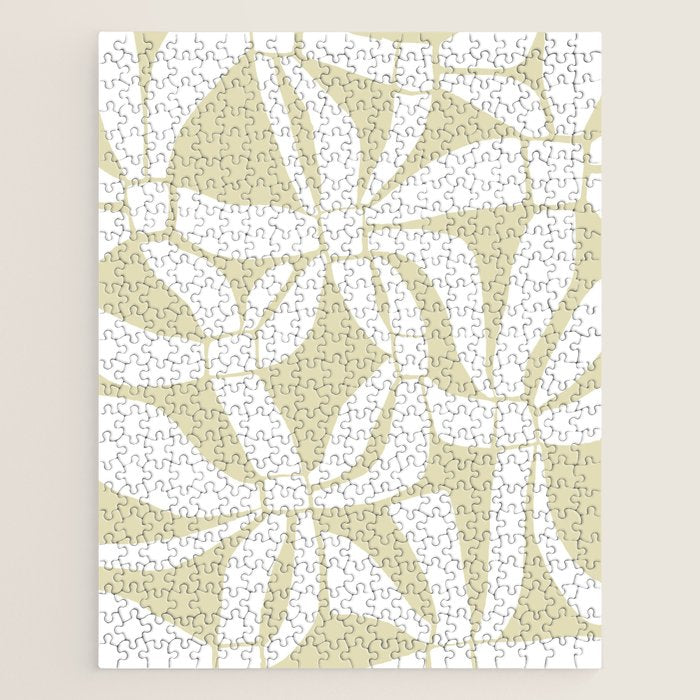 Abstract botanical pattern 01 Jigsaw Puzzle Gallery Image 1