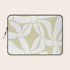 Abstract botanical pattern 01 Laptop Sleeve Gallery Image 1