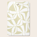 Abstract botanical pattern 01 Cutting Board Gallery Image 1