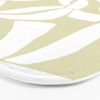 Abstract botanical pattern 01 Bath Mat Gallery Image 3