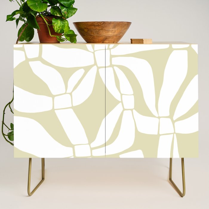 Abstract botanical pattern 01 Credenza Gallery Image 1