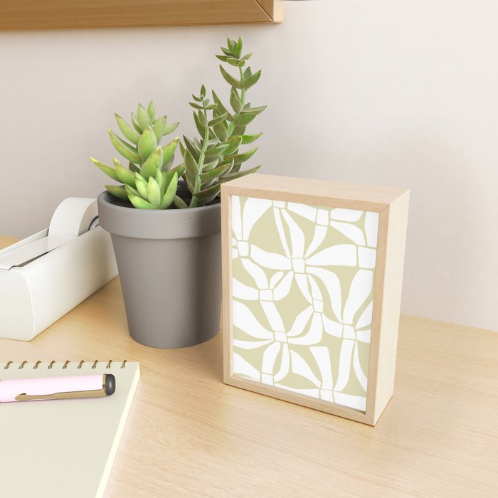 Abstract botanical pattern 01 Mini Art Print Gallery Image 2