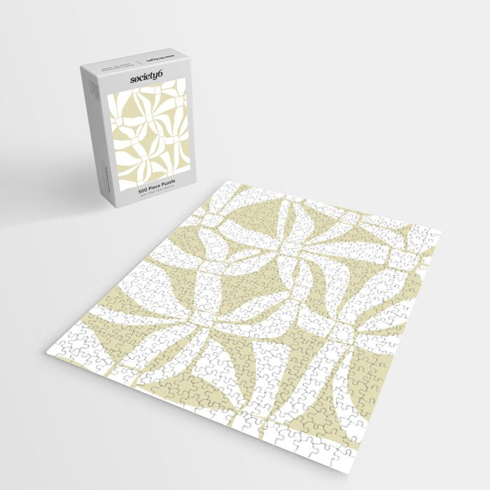 Abstract botanical pattern 01 Jigsaw Puzzle Gallery Image 2