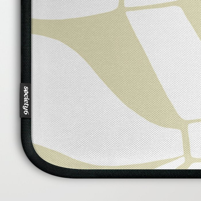 Abstract botanical pattern 01 Laptop Sleeve Gallery Image 3