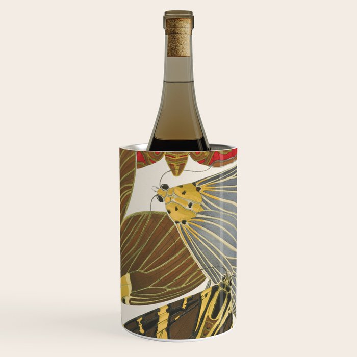 Moth Print by E.A. Seguy, 1925 #5 Wine Chiller Gallery Image 1