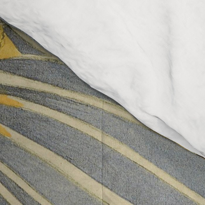 Moth Print by E.A. Seguy, 1925 #5 Comforter Gallery Image 4