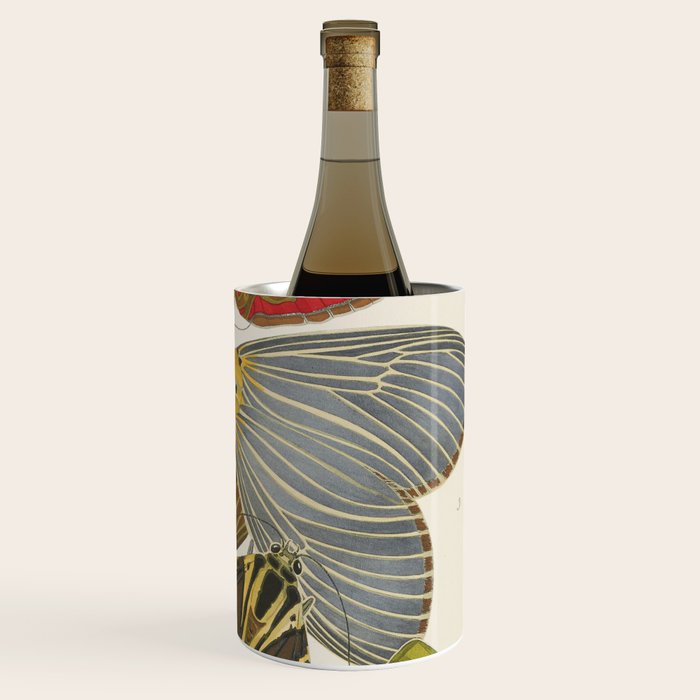 Moth Print by E.A. Seguy, 1925 #5 Wine Chiller Gallery Image 3