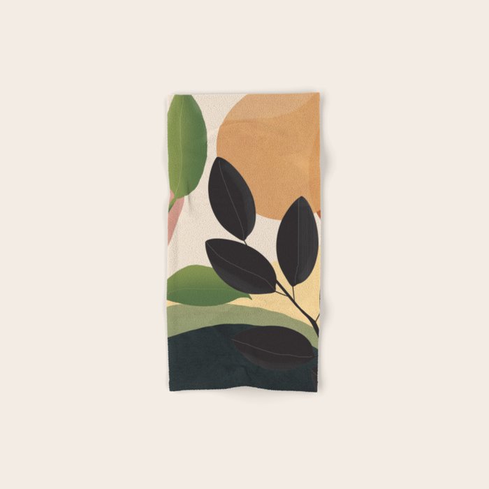 Abstract Sun Rays on the Branches 04 Bath Towel Gallery Image 1